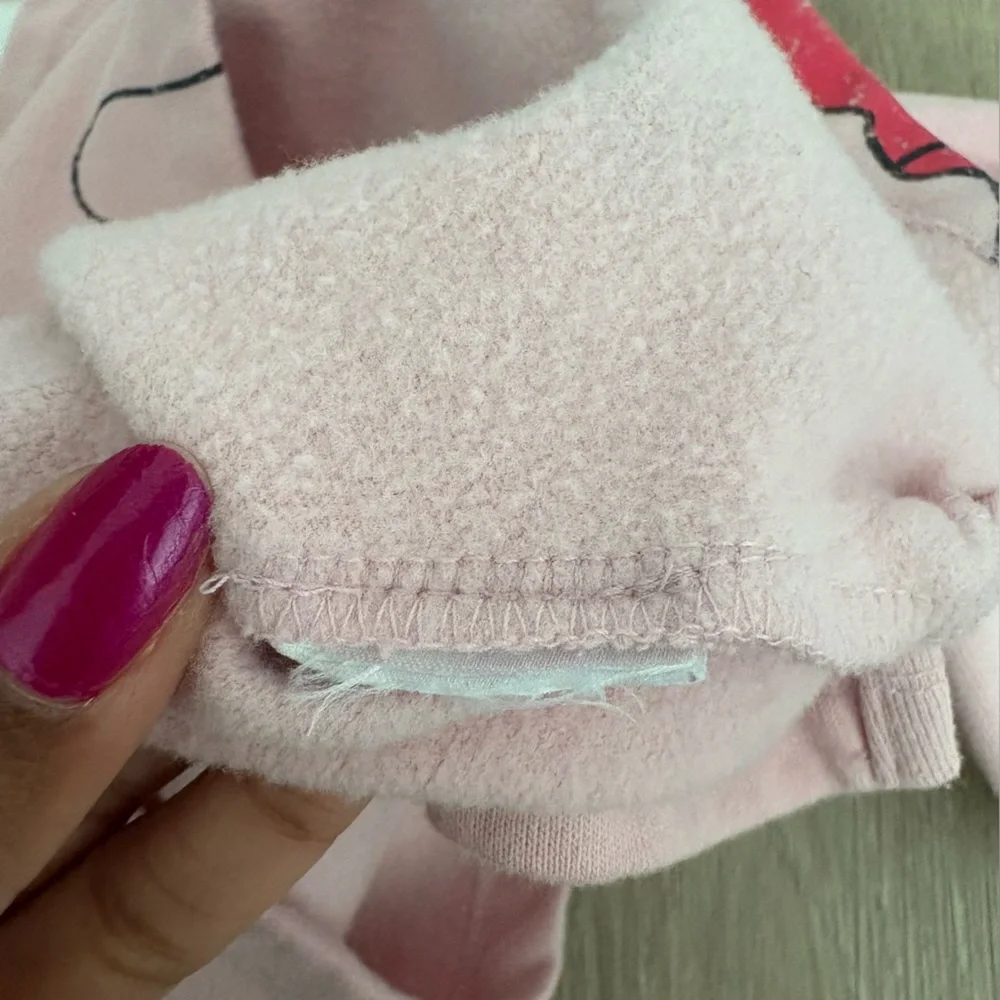 Baby Gap Disney Kids Girls Hoodie 4 Years Pink Mickey Minnie Design Cotton